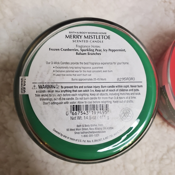Bath & Body Works 3 Wick Winter Candles - NEW - Picture 11 of 14